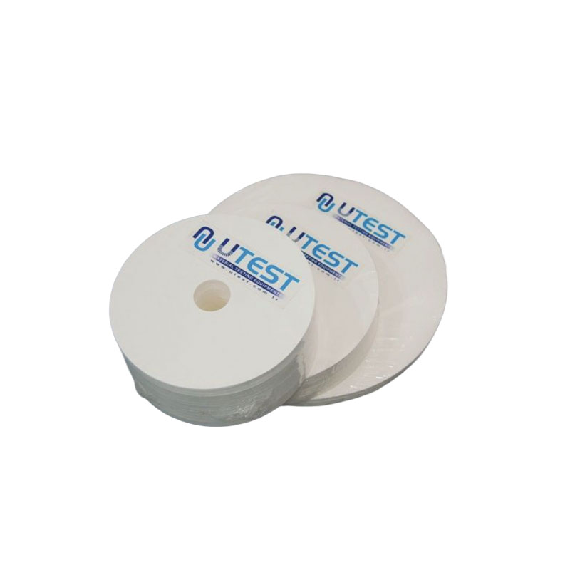 Papel de Filtro Ø250mm x Ø45mm, para UTAS-0030, Paquete de 100/ Papel de Filtro Ø295mm x Ø45mm.