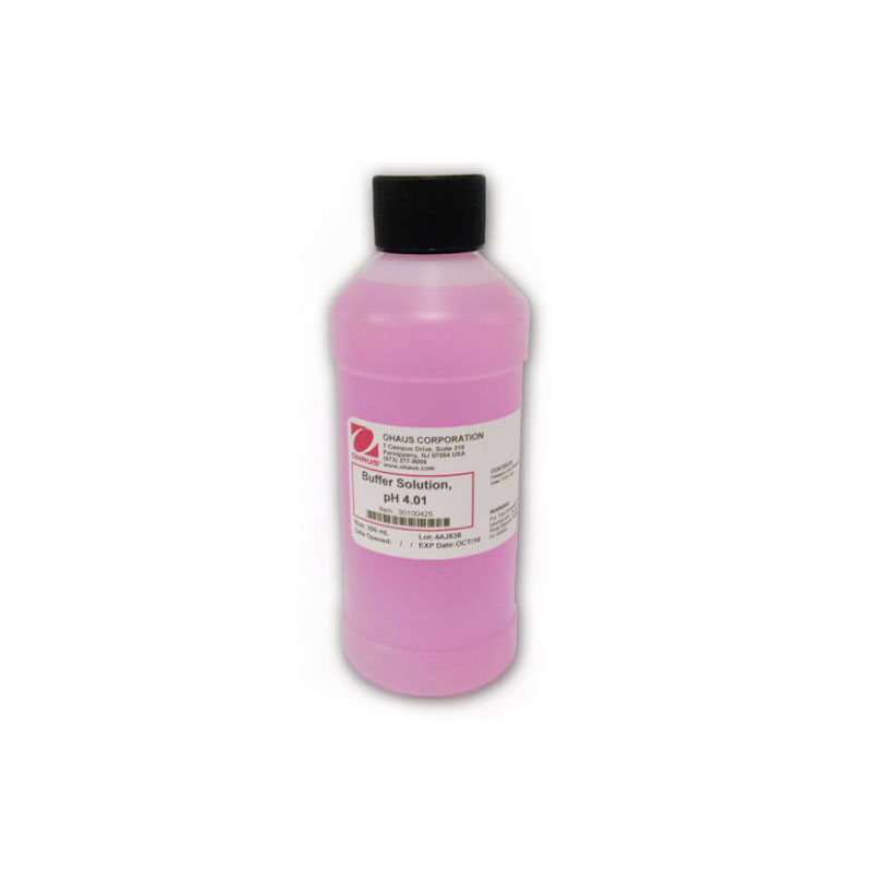 Solución Buffer PH de 4.01, CAP 250 ML.