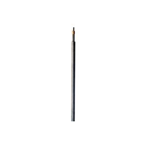 Barra para referencia de 295 MM de largo con punto hemisférico y convexo.