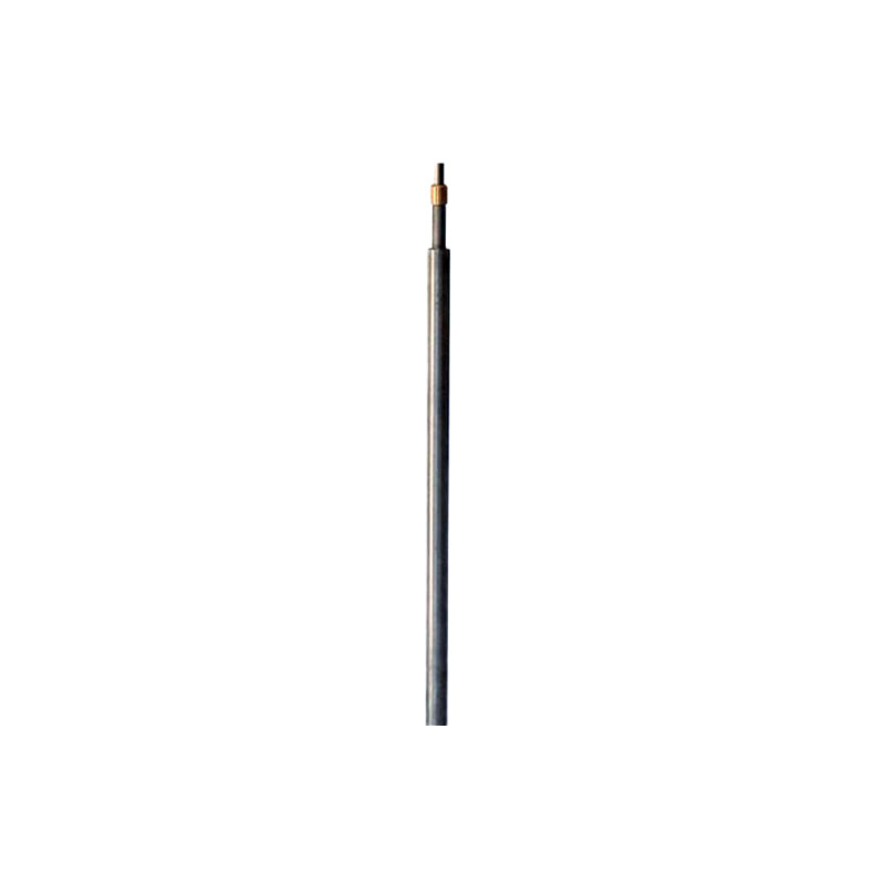 Barra para referencia de 295 MM de largo con punto hemisférico y convexo.